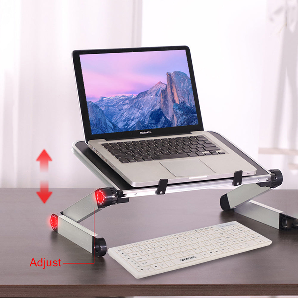 Foldable Laptop Stand Ergonomic Desk Tablet Holder - Gadget Garb