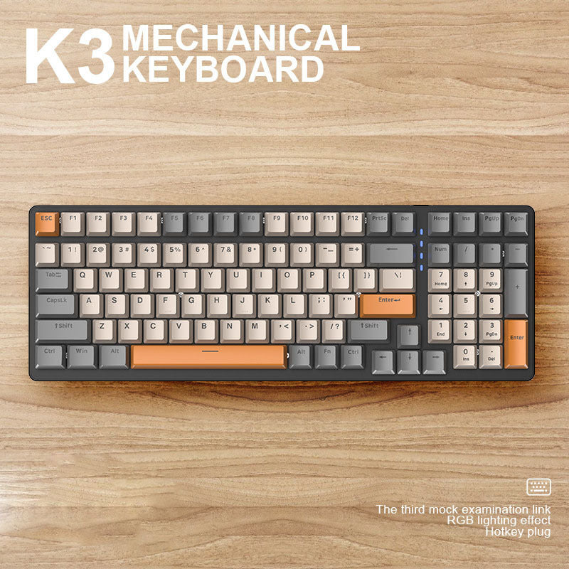 Plastic Mechanical Keyboard For Computer - Gadget Garb