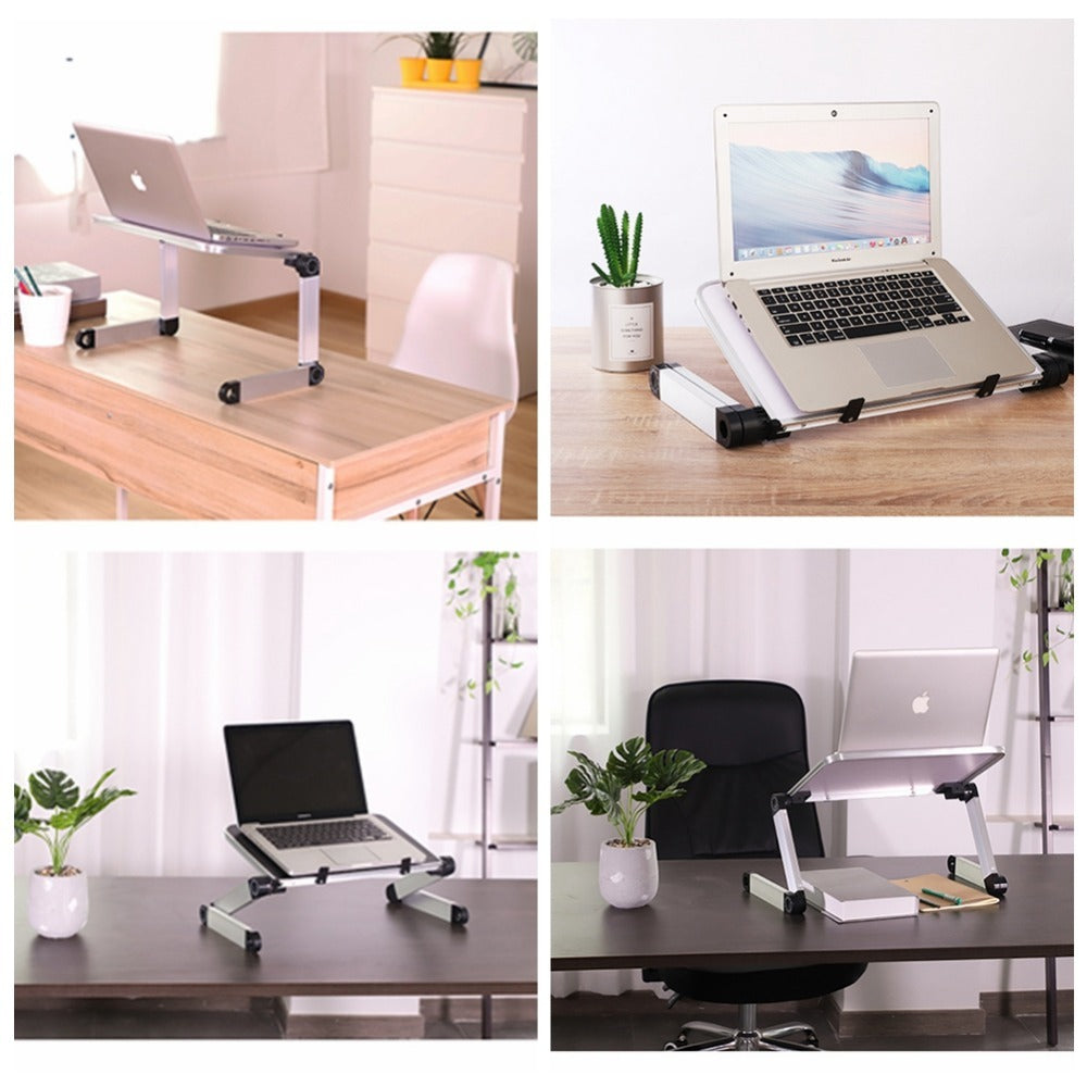 Foldable Laptop Stand Ergonomic Desk Tablet Holder - Gadget Garb